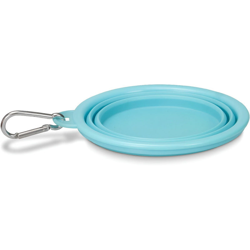Plato De Goma Plegable Portatil Plato Mascotas Portatil 833