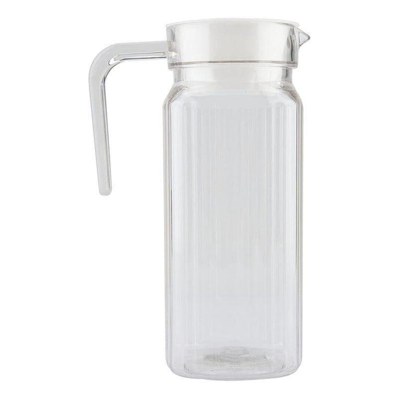 Jarra De Vidrio Agua Jarra De Jugo Jarra Con Tapa Vintage
