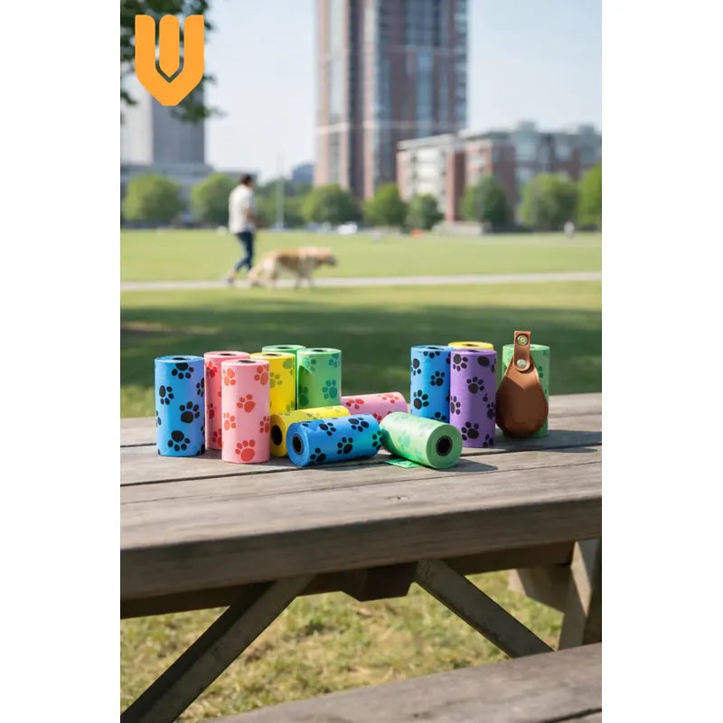 Pack 10 Bolsas Basura Excremento Perro Vitrineon Multicolor Multicores