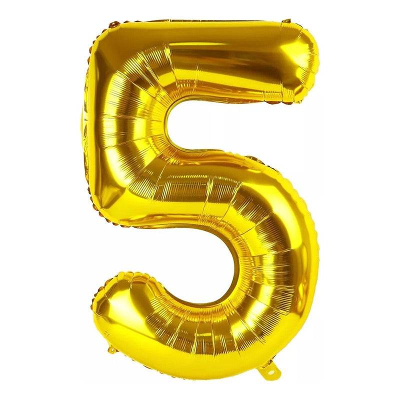Numeros Cumpleaños Globos Para Cumpleaños Globos Metalicos 5