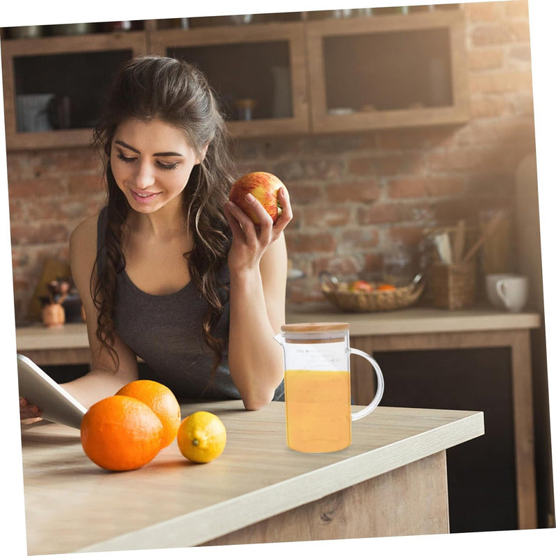 Taza Medidora Vidrio Jarra Medidora Vaso Medidor Taza 500ml