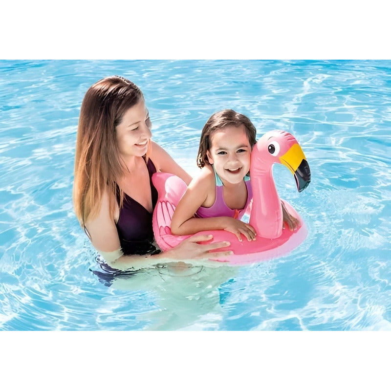 Flotador Inflable Piscina Flotador Niños Flamingo Piscina