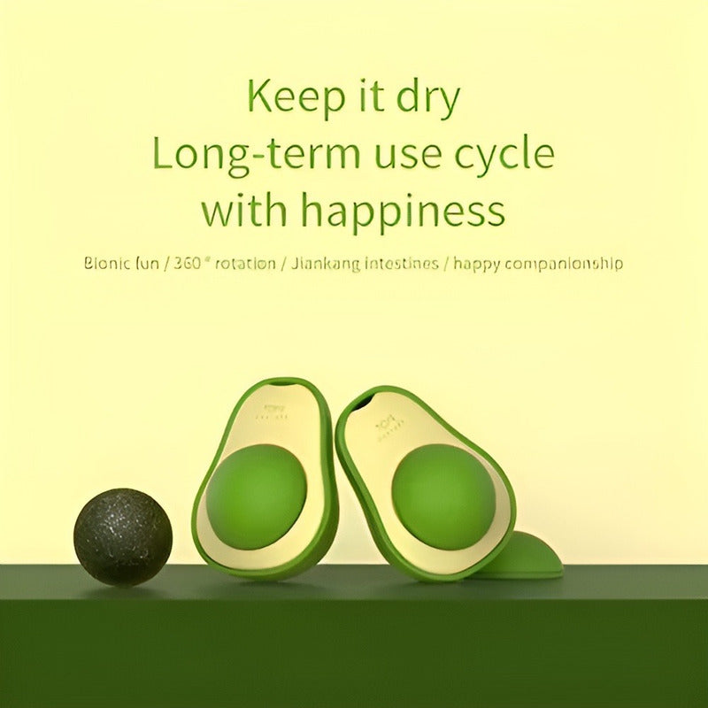 Hierba Gatera Avocado + 4 Bola Gatera Catnip Para Gatos