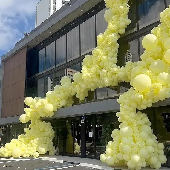 X25 Globos Globos Cumpleaños Globo Unicolor Decoracion 557 Amarillo