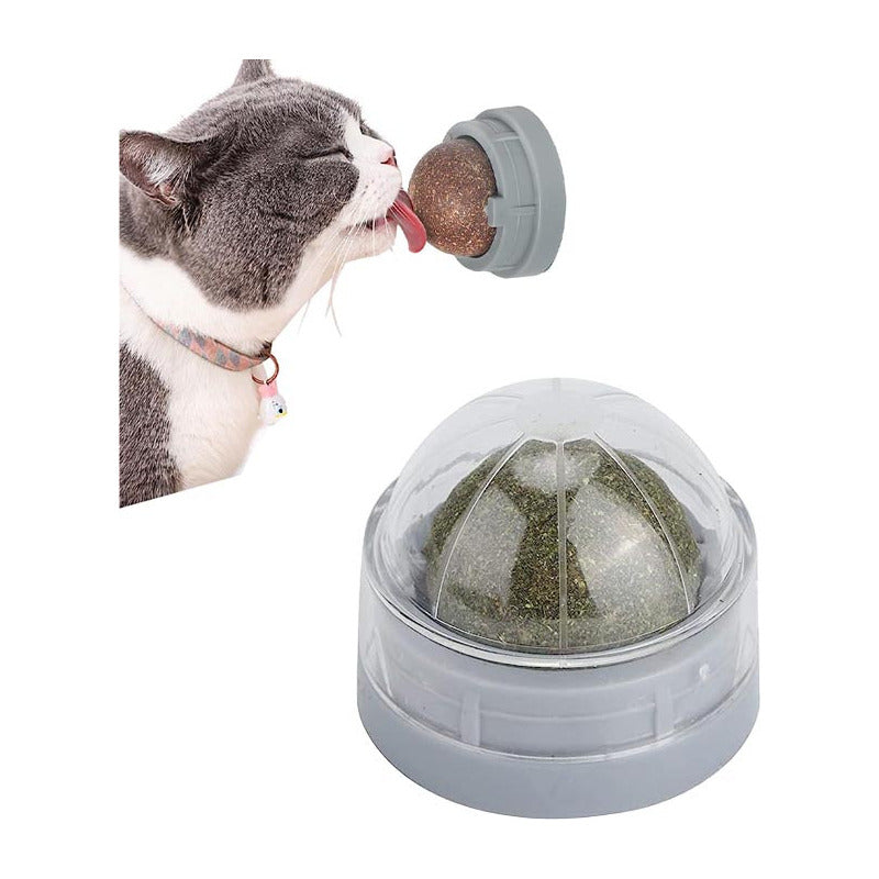 X3 Bola Hierba Gatera Catnip Para Gatos Bola Snack Catnip