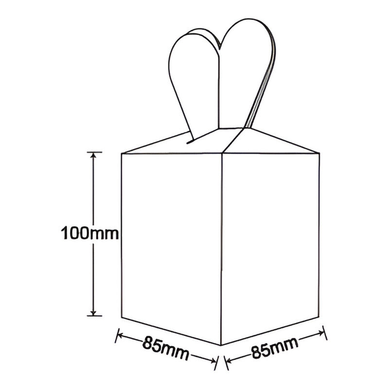 X6 Cajas De Regalo Para Dulces Cotillón Decoración Cumpleaño