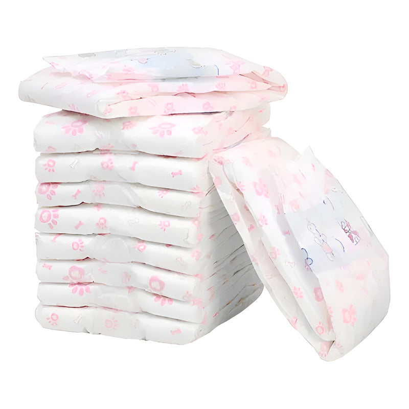 X40 Pañales Para Perro Hembra Panal Perro Pañal Perro Gato S