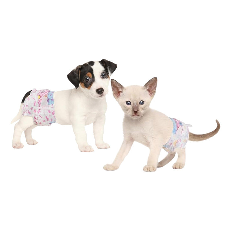 X10 Pañales Perros Panal Hembra Macho Pañales Gato Xs