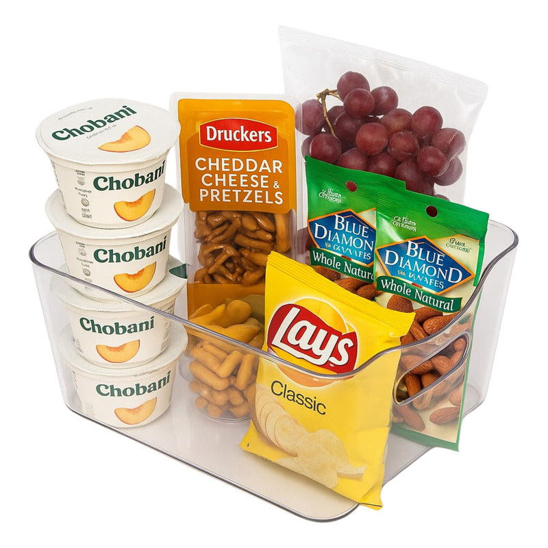 Pack X4 Organizador De Despensa Contenedor Multiuso Cocina