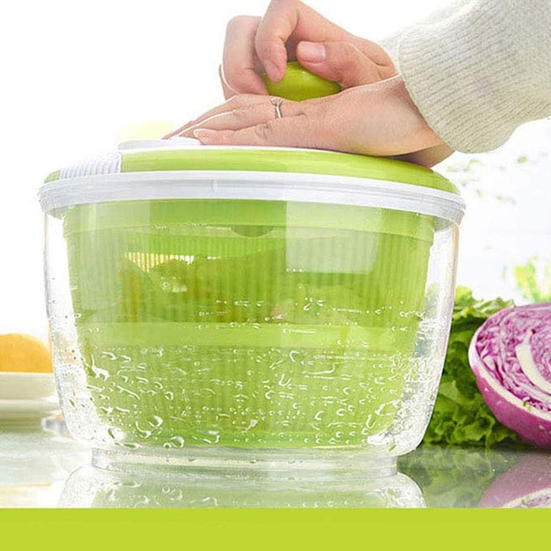 Pack X2 Centrifuga De Verdura Centrifugador Lechuga Secador