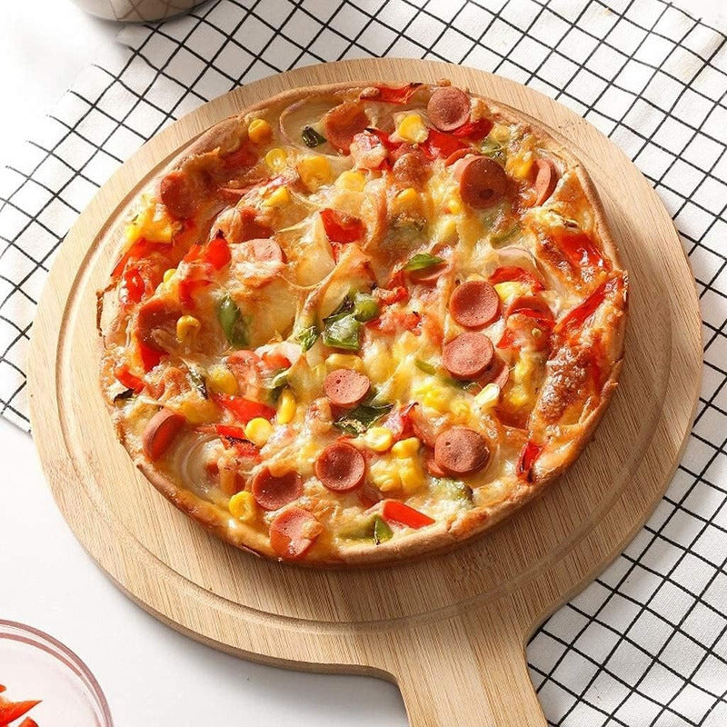 3 Tabla Para Picoteo Tabla Rustica Tabla Pizza Mader 25x35cm
