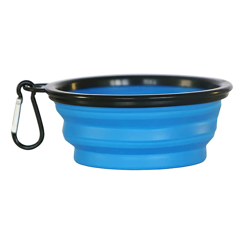 Plato De Goma Plegable Portatil Plato Mascotas Portatil 833
