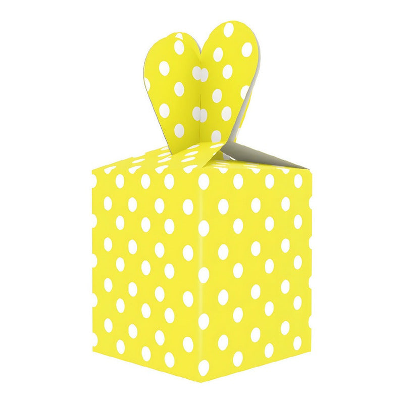 X6 Cajas De Regalo Para Dulces Cotillón Decoración Cumpleaño