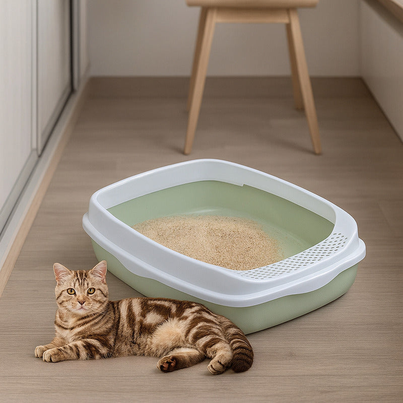Caja Arenero Gato Areneros Gatos Baño Gato Baño Para Gatos