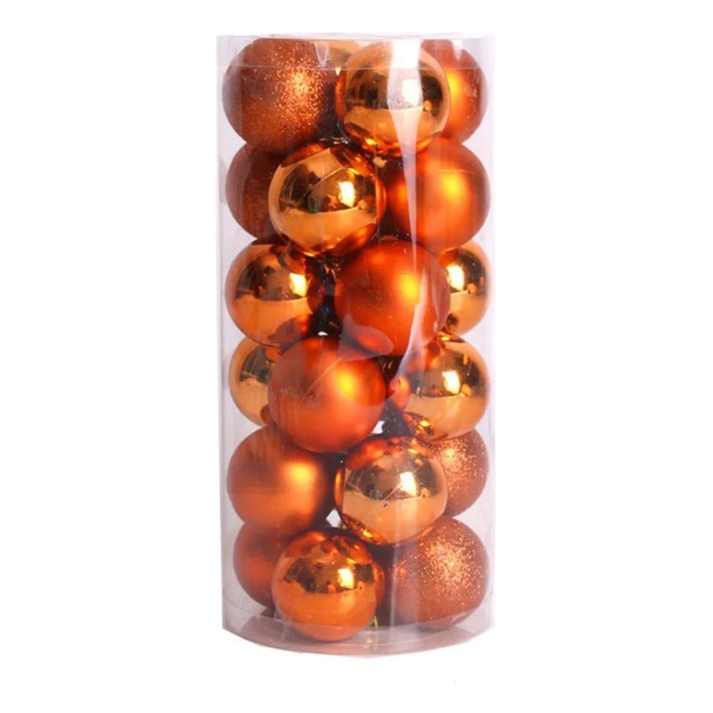 Esferas Navidad 5 Cm Brillante Mate 20 Unid Vitrineon Cl