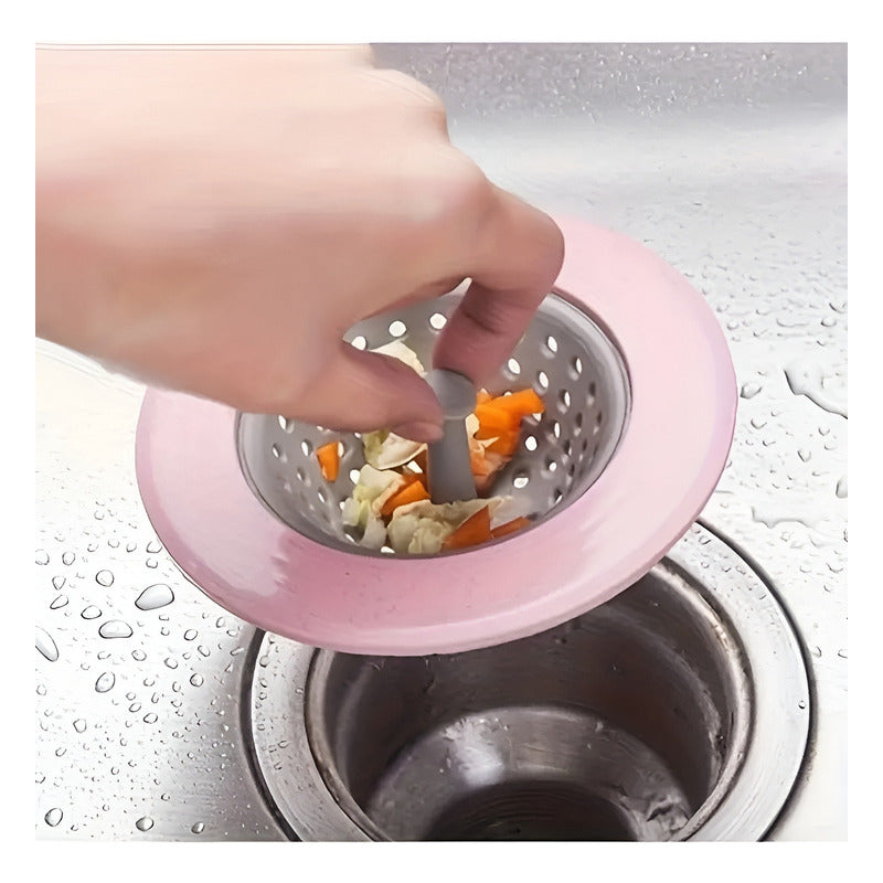 Filtro Tapon Desague Lavaplatos Filtro Silicona Rejilla Filt