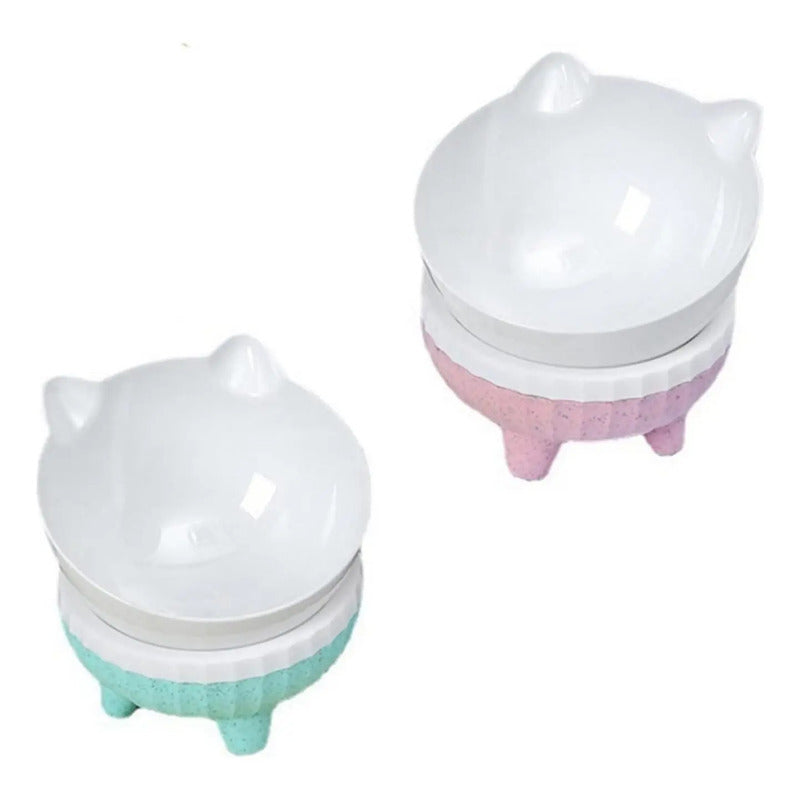 Plato Comida Perro Plato Alto Inclinable Plato Mascota