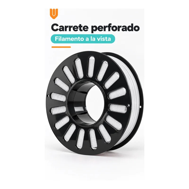Filamento Impresora 3d Blanco 1,75mm ±0,02mm Rollo Carrete Blanco Filamento Impresión Tridimensional Bobina Rollo Carrete Negro Modelado Digital Prototipos Figuras Diseños Maquetas 1,75 Mm
