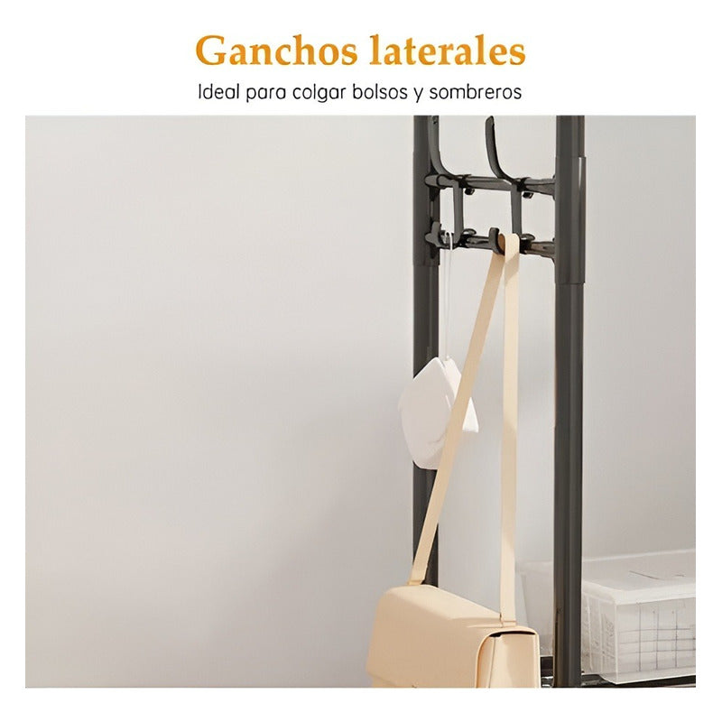 Perchero Para Ropa Perchero Colgador Perchero Doble Barra