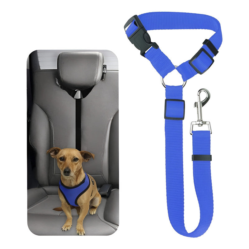 X2 Cinturón De Seguridad Auto Perro Correa Cinturón 2 En 1