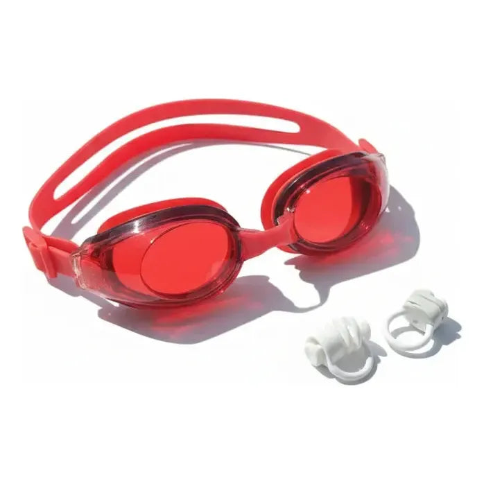 Lentes Natación Vitrineon Cl Niños Antiparras Uv Estuche