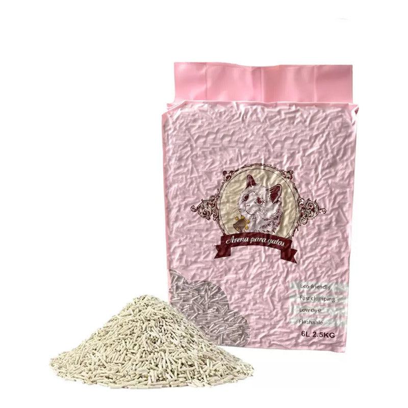 X2 Arena De Tofu Arena Sanitaria Arena Para Gatos Tofu 2,5kg
