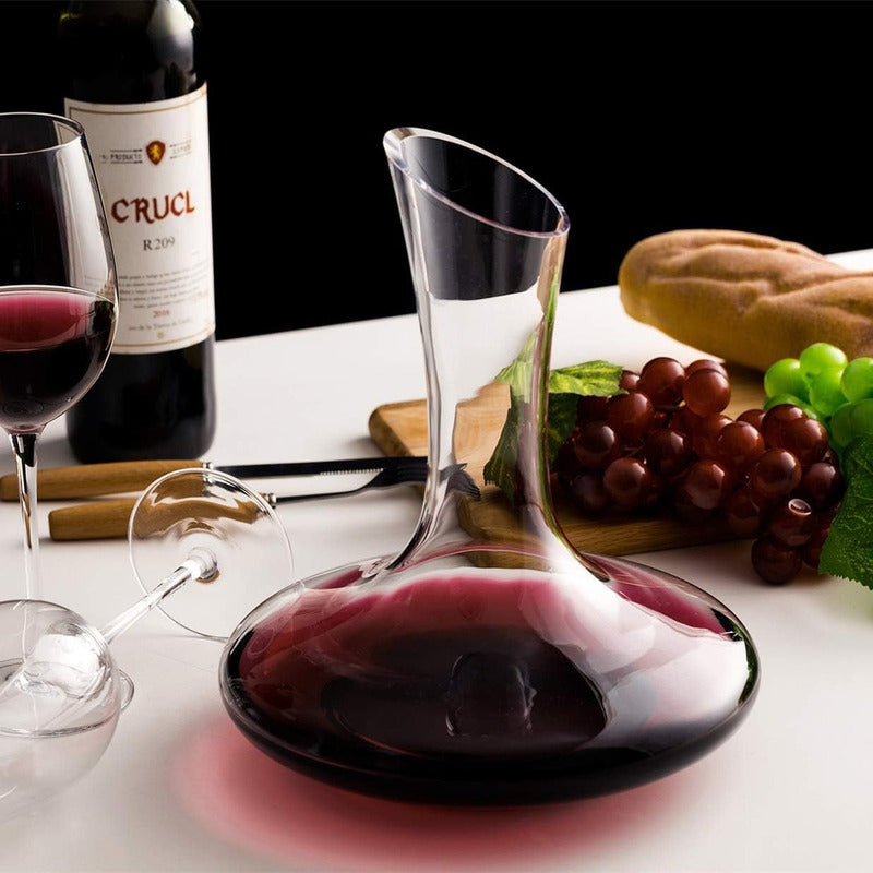 Decantador De Vino Aireador Vino Aireador De Vino 1.5 Litros Arcashopping Decantador Vino De Cristal Aireadores De Vino Resistentes Jarra Para Vino Decantador Vino De Vidrio
