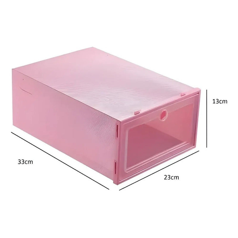 2 Caja Organizadora De Zapatos Cajas De Almacenamiento Cajon