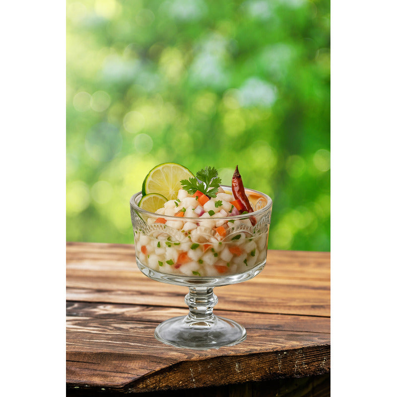 X6 Copa Ceviche Mojito Coctel Copas Vidrio Copa Transparente