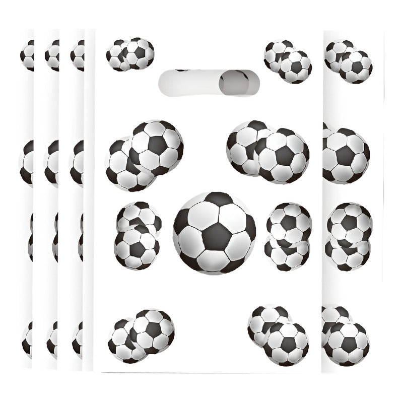 X10 Bolsas Para Piñata Pelota Futbol Bolsas Dulces Piñata