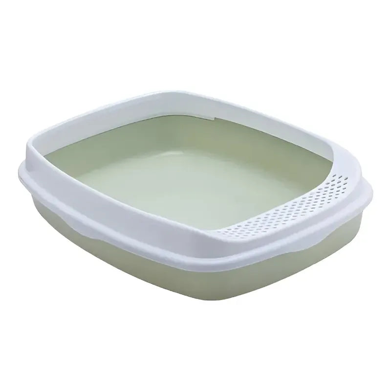 Arenero Gato Caja Arena Bandeja Sanitaria Incluye Pala Multi Verde