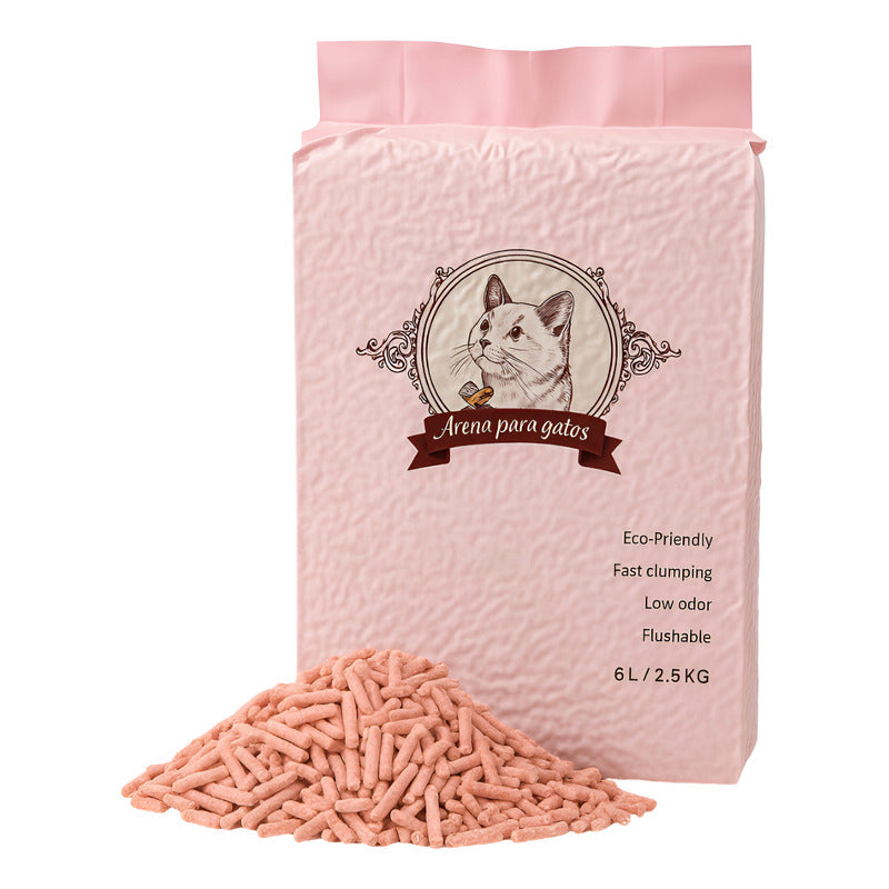 Arena De Tofu Arena Tofu Arena Aglutinante Arena Tofu 2,5kg