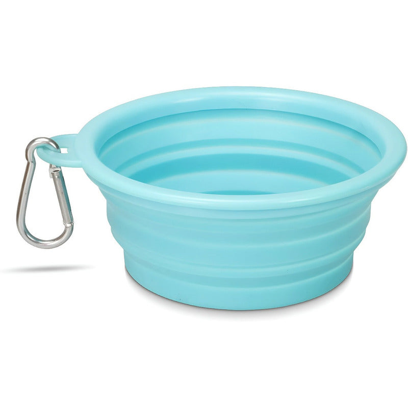 Plato De Goma Plegable Portatil Plato Mascotas Portatil 833