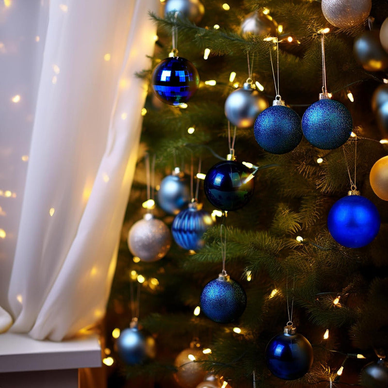 Esferas Navidad 5 Cm Brillante Mate 20 Unid Vitrineon Cl