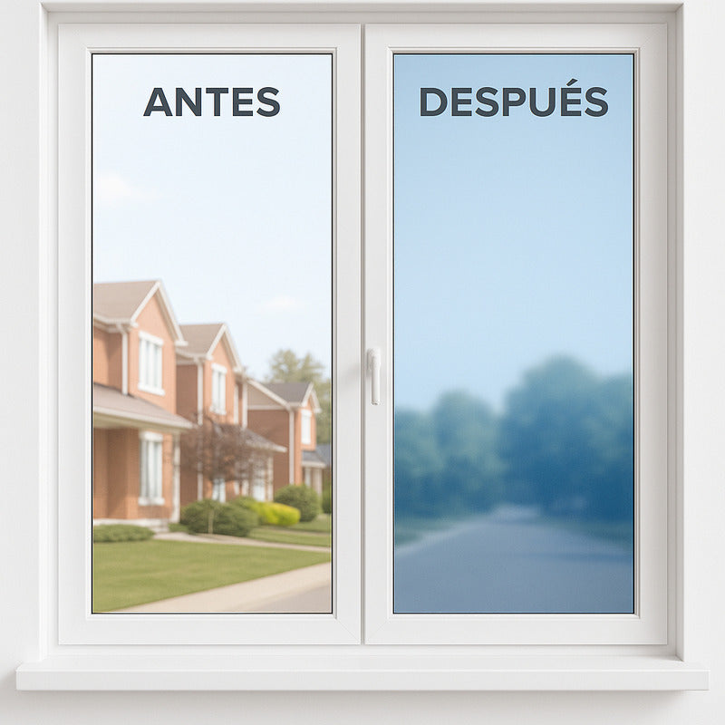 Privacidad Hogar Familiar Vinil Espejo Film Solar Ventanas C