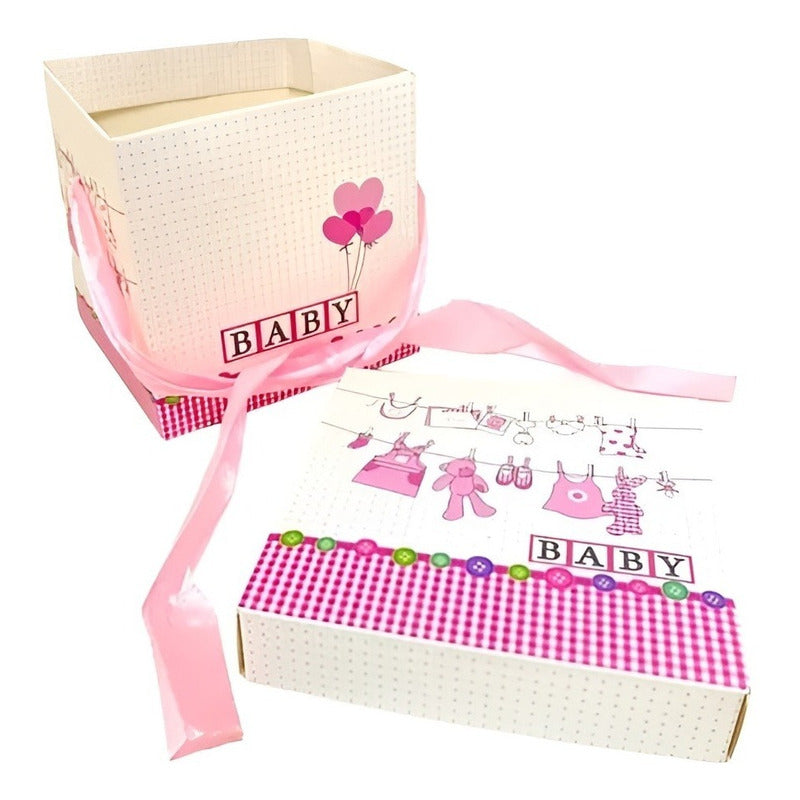 Cajas De Regalo Baby Shower Revelacion Genero Decoracion 713