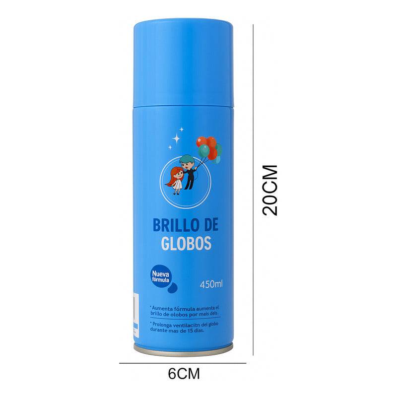 Abrillantador Globos Universal Gel Brillo Maximo Protector Transparente