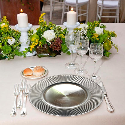 6 Plato Base Navideños Vajilla Navidad Juego De Platos 33cm