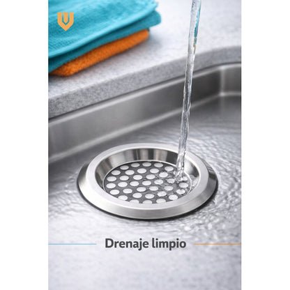 Rejilla Filtro Lavaplatos Cocina Drenaje Rapido Pack 3 Hogar