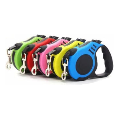 Correa Retractil Perro Extensible Libertad Paseo Seguro 3 Mt