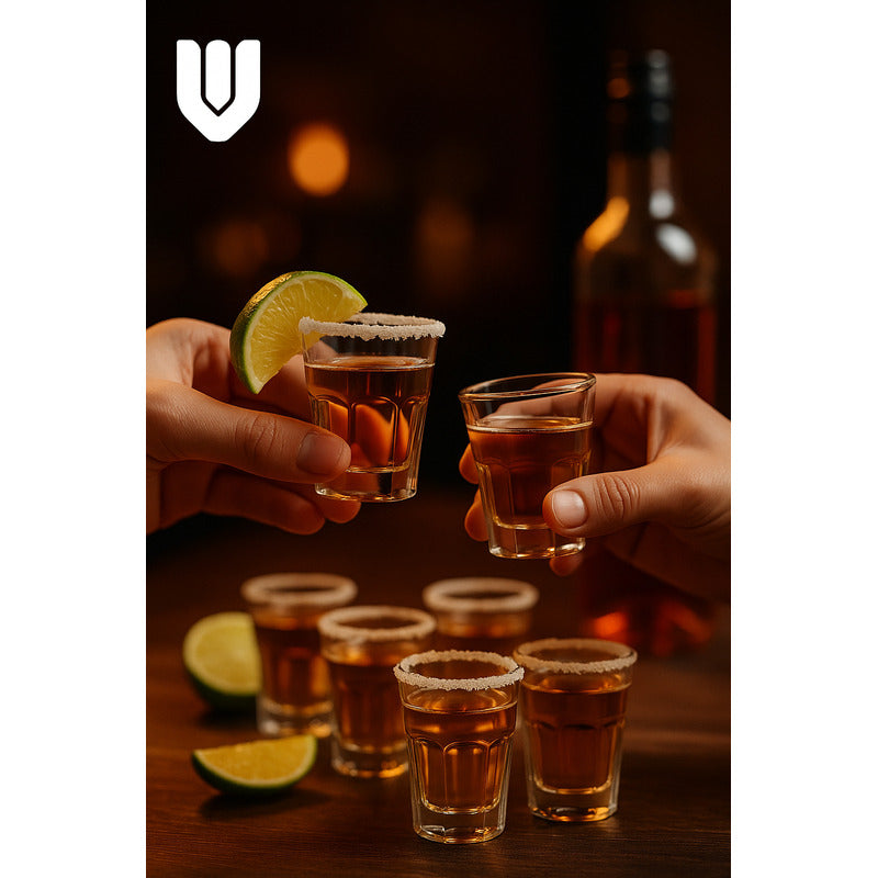 Set 12 Vasos Shot Tequilero Pocillo Vasos Shot Vasos Shot