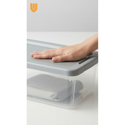 Caja Transparente Aplilable Organizadora Almacenamiento 10 L