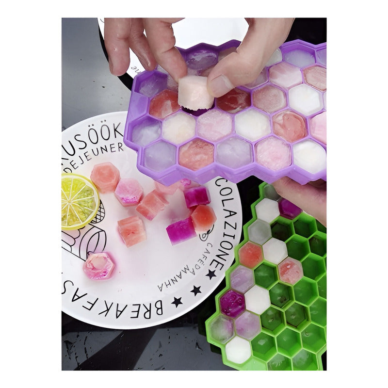 Hielera Cubeta Hielo Silicona Hielera Molde Para Hielo 37cav