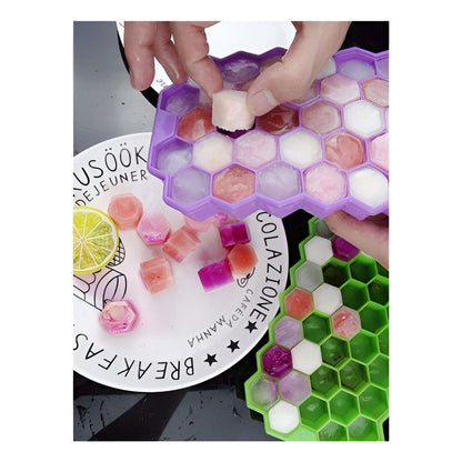 Hielera Cubeta Hielo Silicona Hielera Molde Para Hielo 37cav