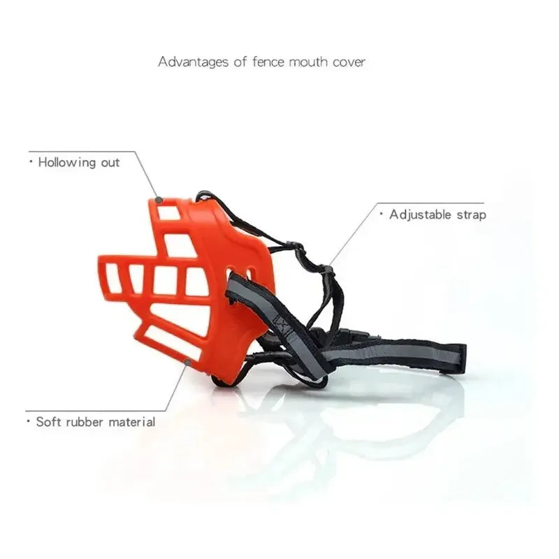 Bozal Perro Grande Ajustable Ventilado Mascota Vitrineon Cl