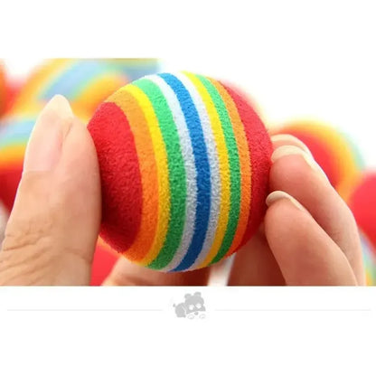 8 Pelotas Para Gatos Juguetes Para Gatos Juegos Para Gatos Multicolor
