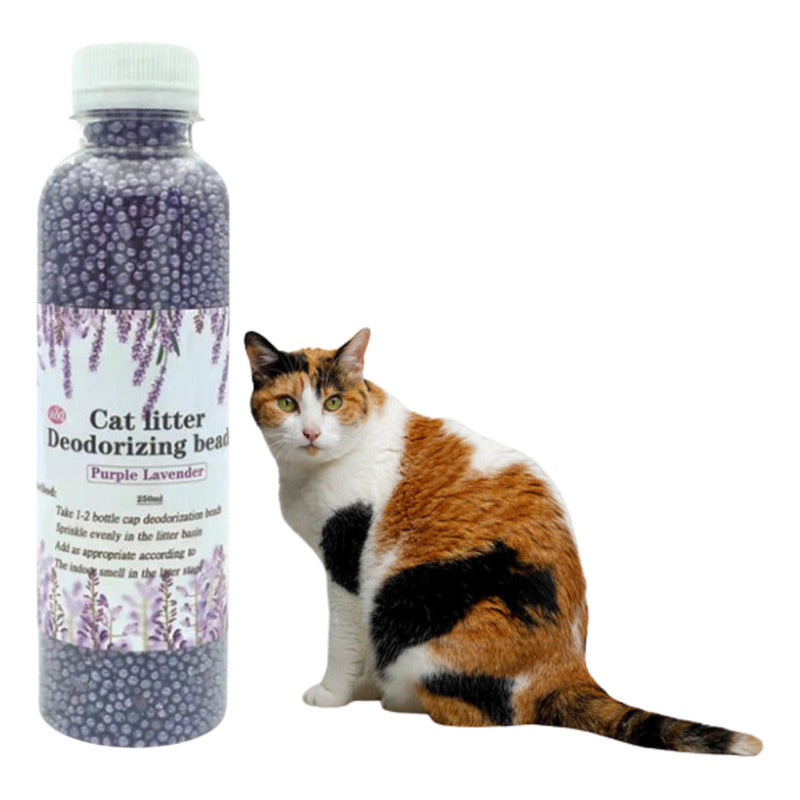 Aromatizador De Arena Gato Aromatizante De Arena Lavanda