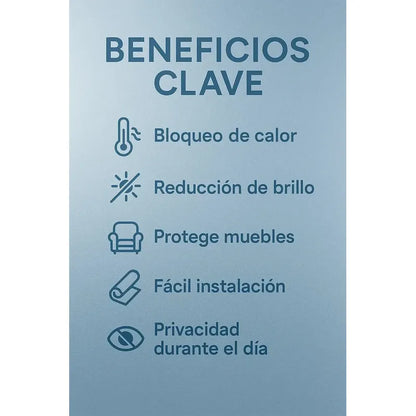 Vinilo Decorativo Espejo Ventana 2m 45cm Solar Privacidad Uv Azul Oscuro Reflectante Efecto Espejo Tono Moderno Elegante Privacidad Control Luz Apariencia Sofisticada Ventanas Hogar