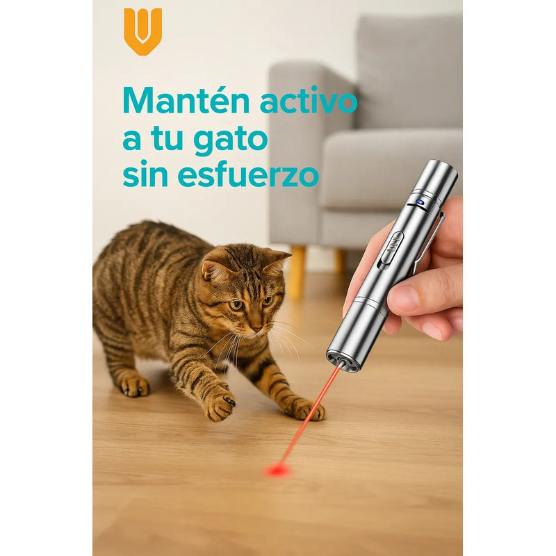 Puntero Laser Led Para Gatos Juguete Interactivo Para Gatos