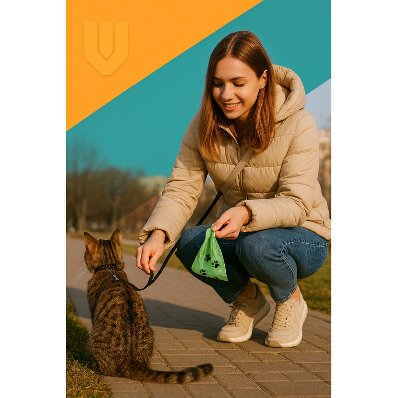 Pack 80 Bolsas Excremento Perro Mascostas Bolsas Caca Gato